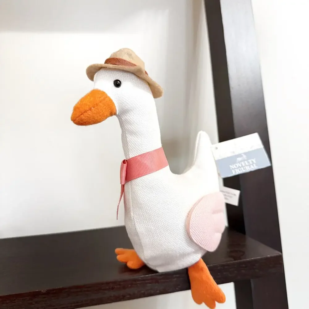Plush Goose Bullseye Playground Target - Indoor Decor Spring Party Hat Striped